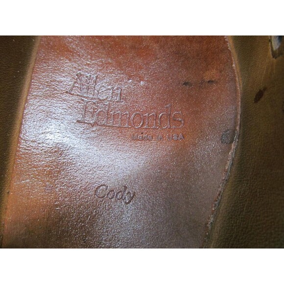 Allen Edmonds Cody Full Strap Tasseled Loafers Size US 9.5 D + shoe trees - Picture 13 of 16